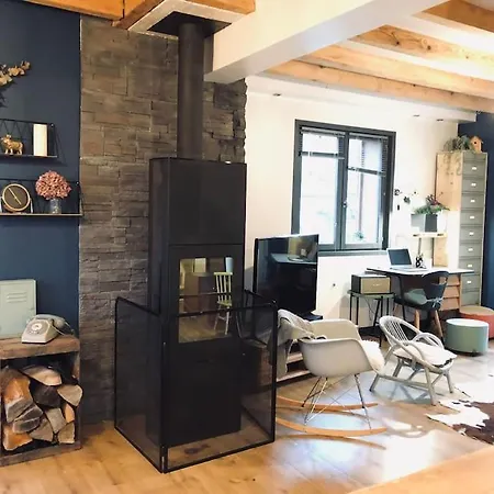 펜션 Maison Chaleureuse Avec Poele A Bois Cons-Sainte-Colombe